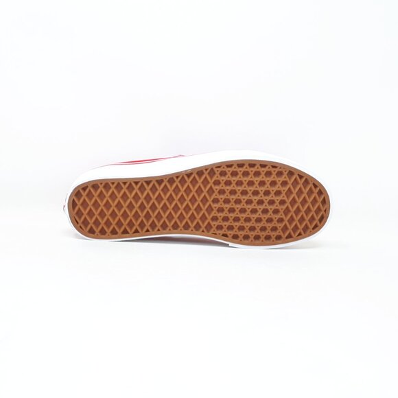 Vans Authentic Red White Canvas Skate Casual Shoe Sneaker Mens 6.5 / Womens 8 US - Picture 3 of 12